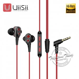 UiiSii BA-T8S雙動圈動鐵混和單體入耳式線控耳機